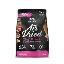Absolute Holistic Air Dried Grain Free Dog Food Beef & Hoki 1kg - Made in New Zealand Best