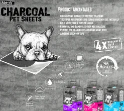 Absorb Plus - Charcoal Housebreaking & Toilet Training Pads for Dogs Outlet