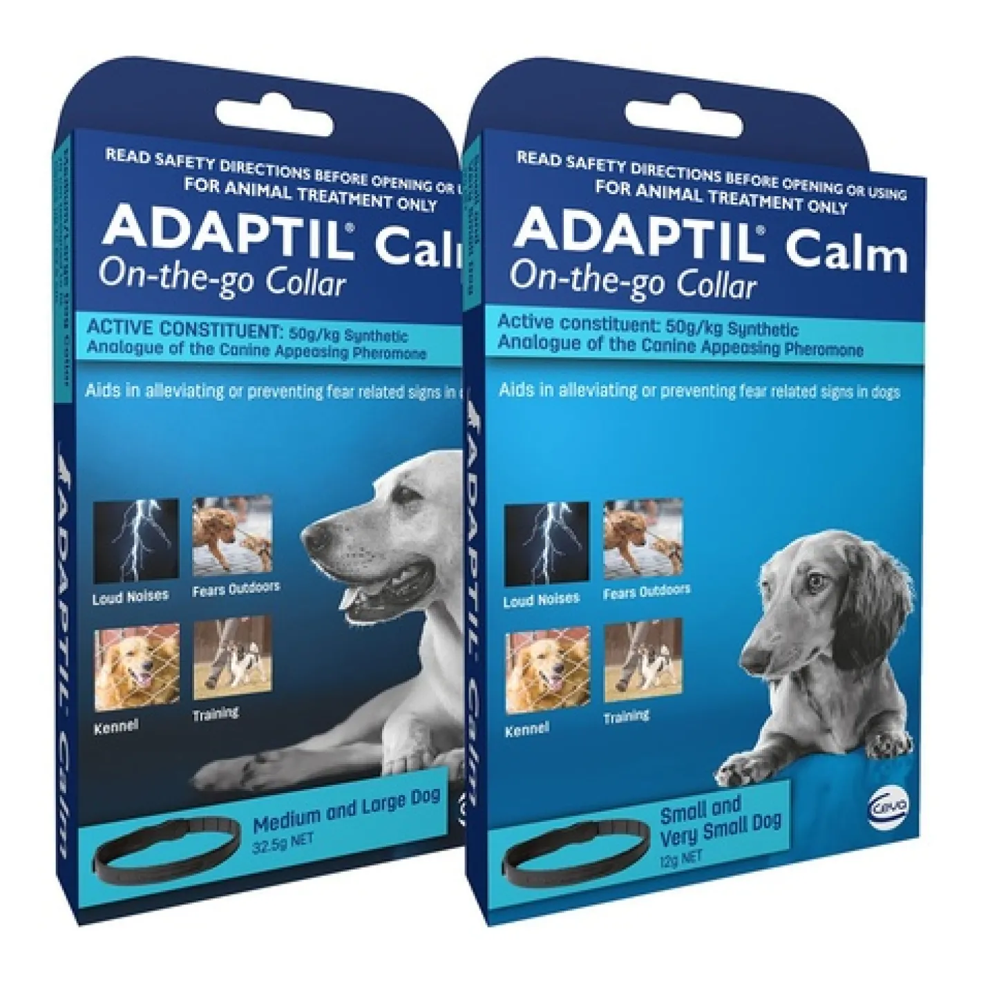 Adaptil Calm - On the Go Collar with Pheromones for Anxious for Dogs & Puppies Fashion