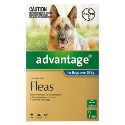 Advantage Spot-On Flea Control Treatment for Dogs Over 25kg Sale