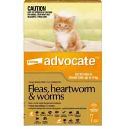Advocate Spot-On Flea & Worm Control for Cats under 4kg Discount