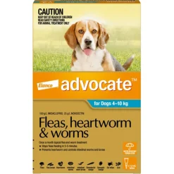Advocate Spot-On Flea & Worm Control for Dogs 4-10kg Sale