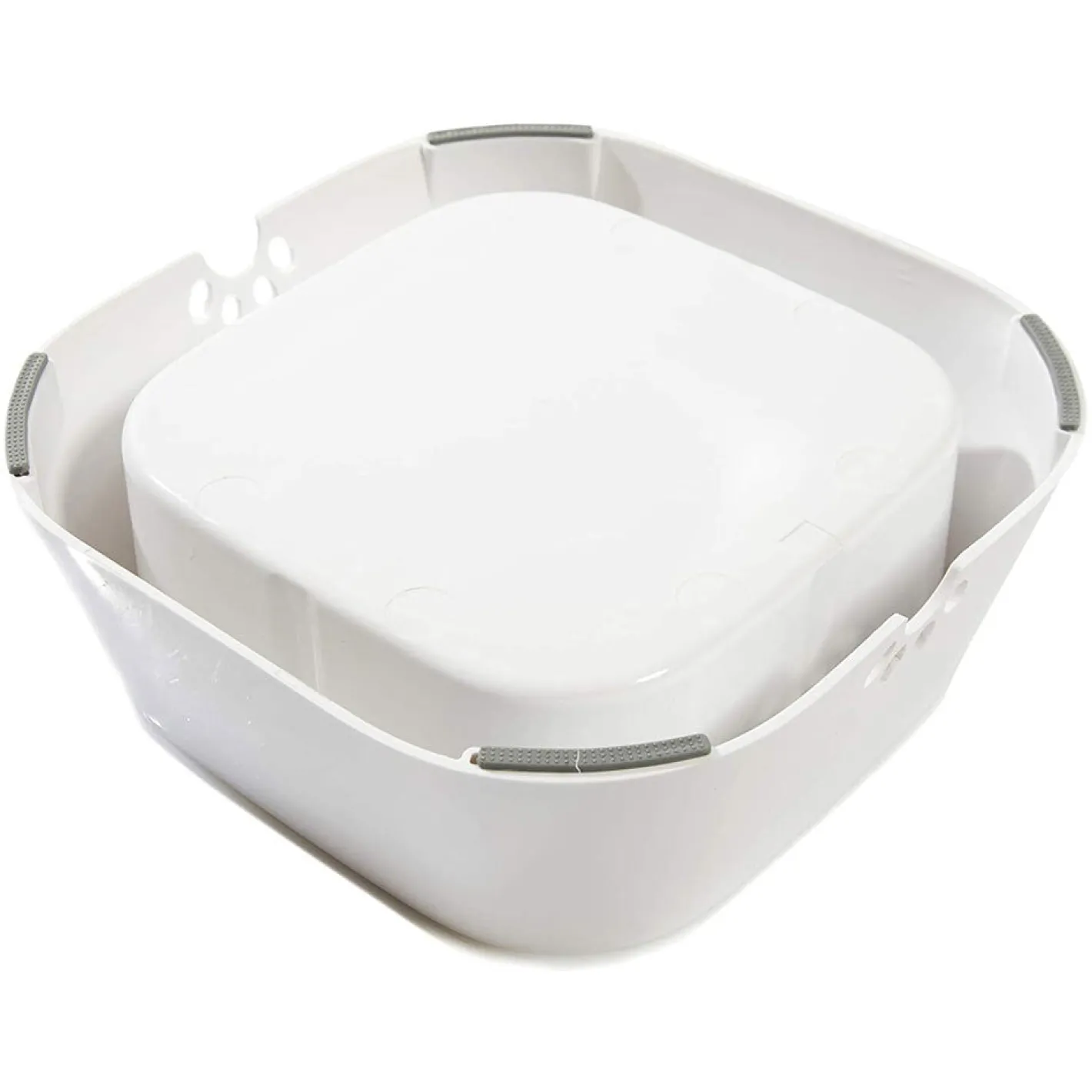 All Fur You Anti Splash Bowl Grey | No Mess Pet Water Bowl 1L New