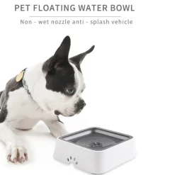 All Fur You Anti Splash Bowl 2L Grey | No Mess Pet Water Bowl Clearance