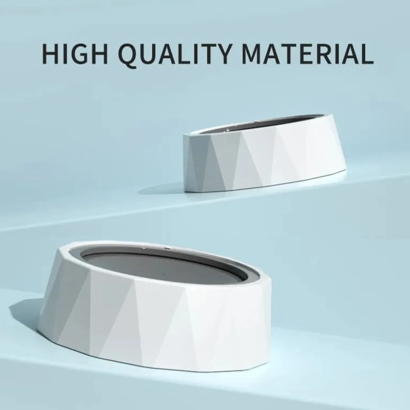 All Fur You Anti Splash Water Bowl Diamond Round 1L | No Mess Pet Water Bowl Clearance
