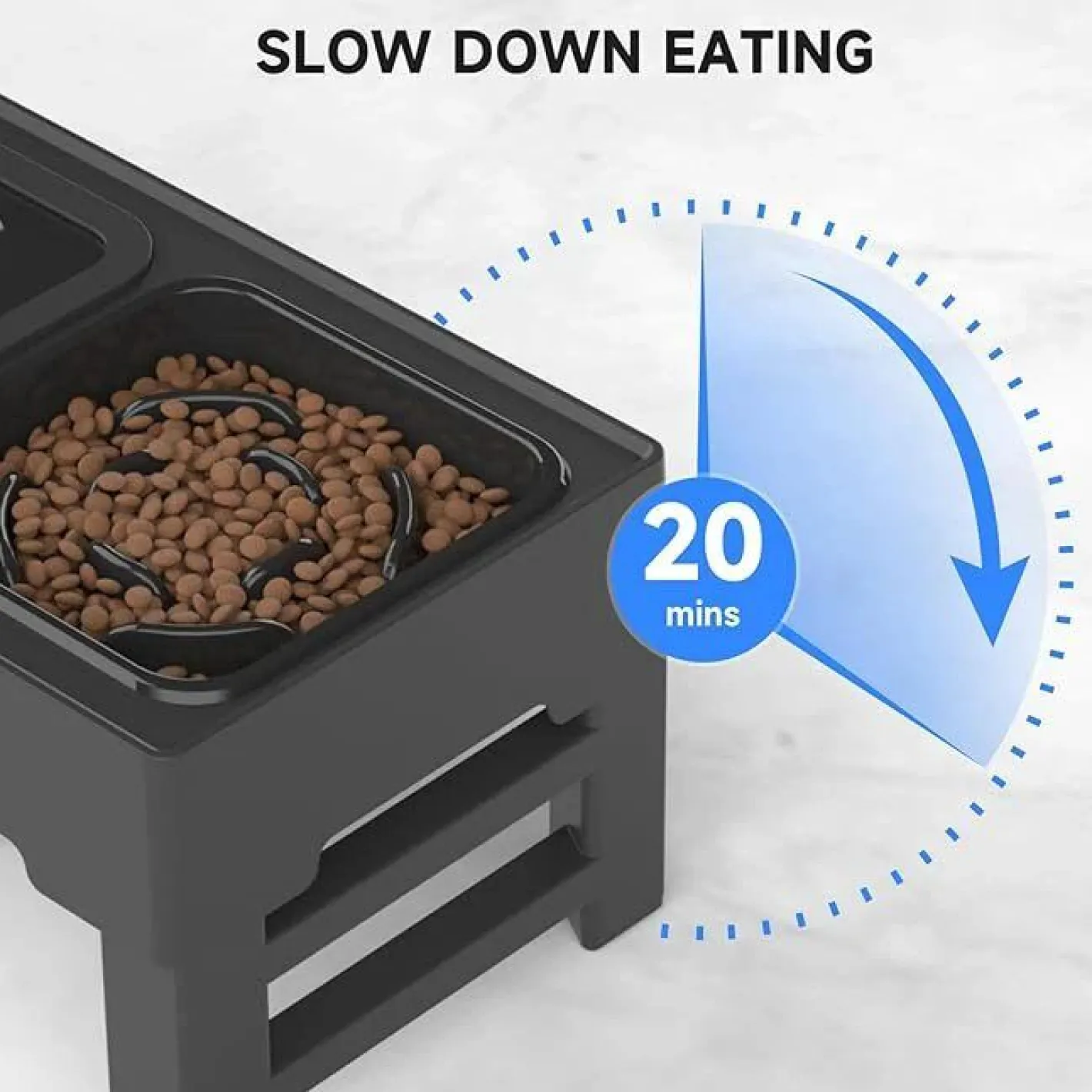 All Fur You Raised Food Stand Slow Feeder Assorted | Improved Digestion Hot