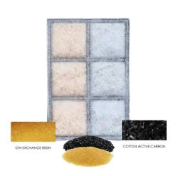 All Fur You Replacement Filters for Seashell Triple filtration Pet Water Fountain 8-Pack Sale