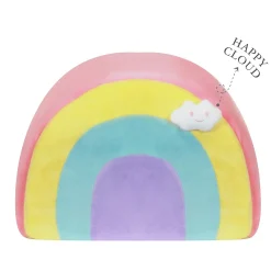 All Fur You Soft and Comfortable Rainbow Cat House Bed in Pink New