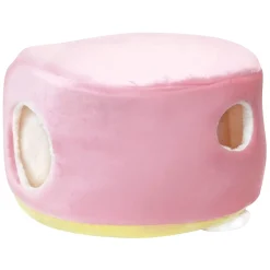 All Fur You Soft and Comfortable Rainbow Cat House Bed in Pink New