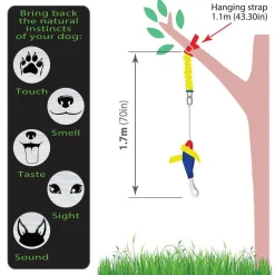 Aussie Dog Heavy Duty Bungie Chook Tough Hanging Dog Toy Online