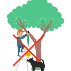 Aussie Dog Home Alone Hanging Treat Dispensing Dog Toy - Medium Online