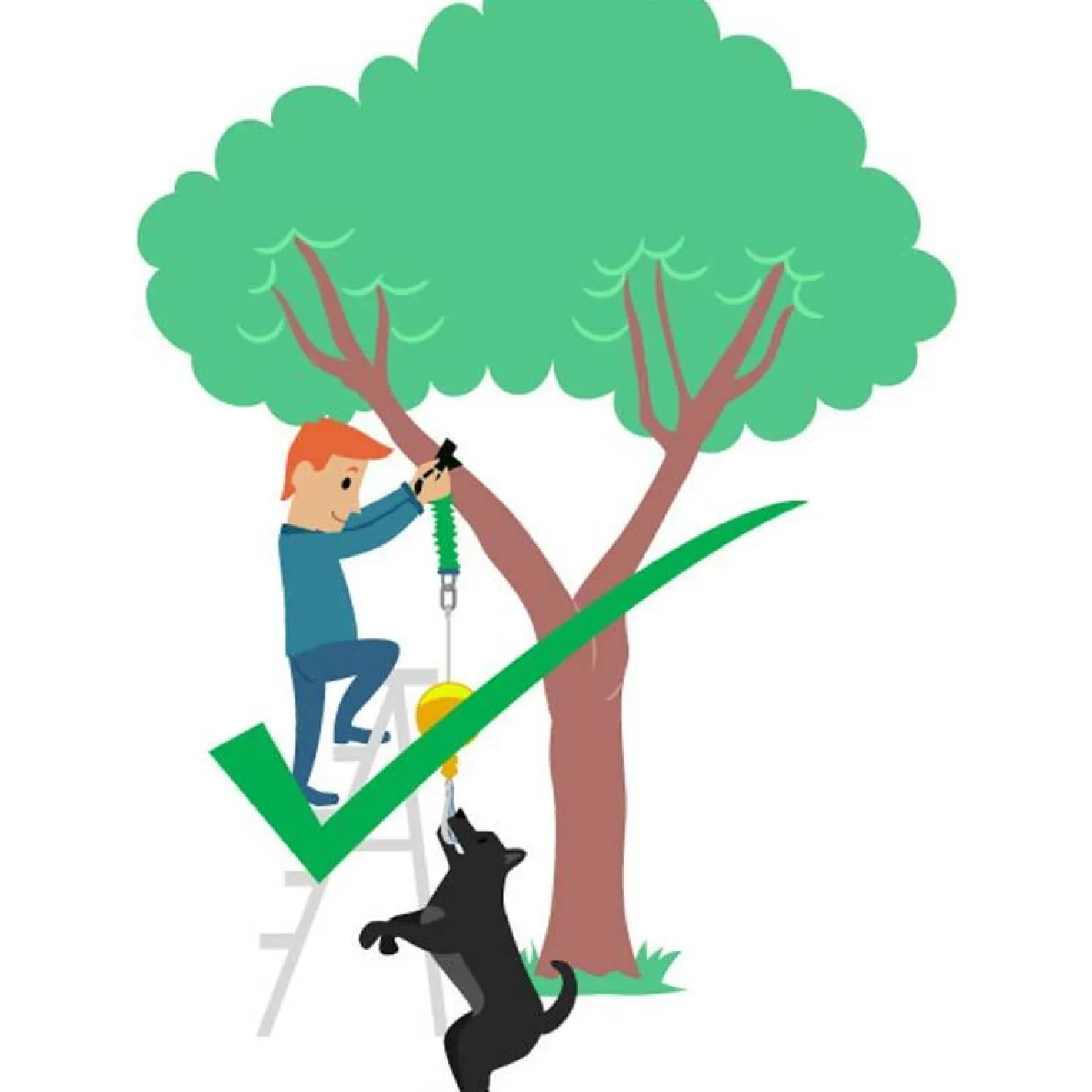 Aussie Dog Home Alone Hanging Treat Dispensing Dog Toy - Medium Online