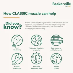 Generic Baskerville Classic Basket Dog Muzzle | Secure, Comfortable & Breathable Online