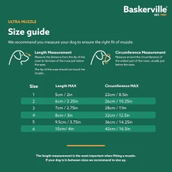Baskerville Ultra Muzzle for Dogs – Customizable Fit, Lockable Neck Strap Sale