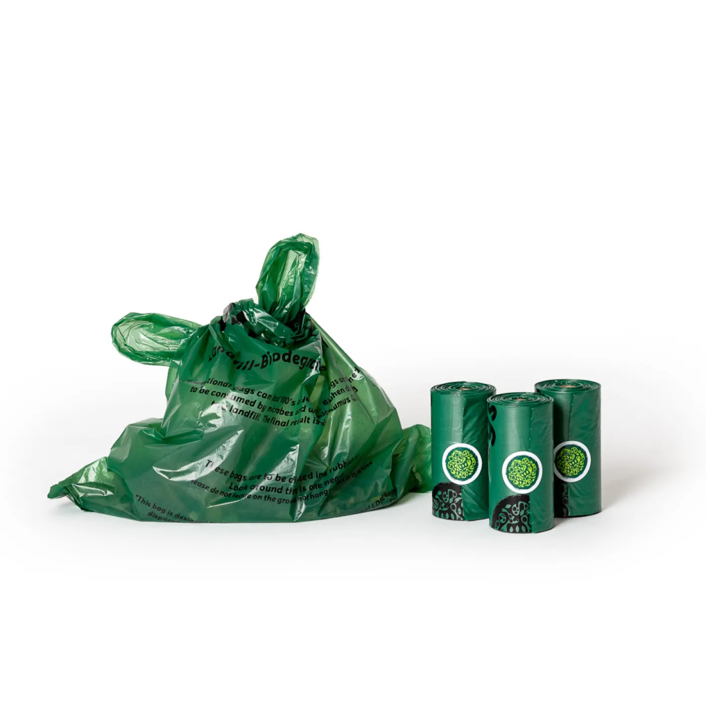 Biogone Biodegradable Dog & Cat Poo Bags - 8 rolls/160 bags Discount