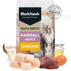 Black Hawk Healthy Benefits Hairball Dry Cat Food Chicken Discount