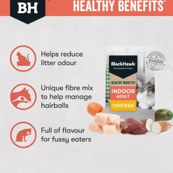 Black Hawk Healthy Benefits Indoor Dry Cat Food Chicken New