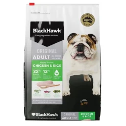 Black Hawk Original Chicken & Rice Foods for Adult Dogs Best