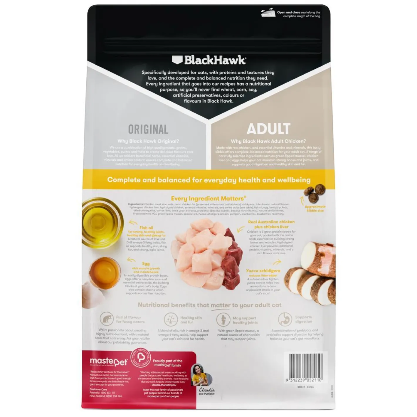 Black Hawk Original Dry Cat Food - Chicken Discount