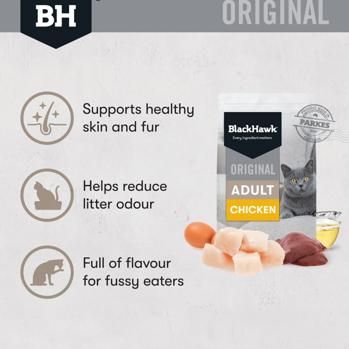 Black Hawk Original Dry Cat Food - Chicken Discount