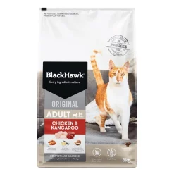 Black Hawk Original Dry Cat Food Chicken Kangaroo Hot