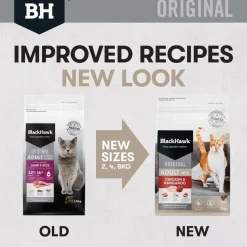 Black Hawk Original Dry Cat Food Chicken Kangaroo Hot