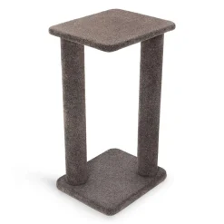 Bosscat Gus Premium Cat Scratcher with 2 Extra Tall Claw-Care Carpet Posts Best