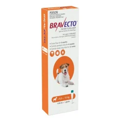 Bravecto Spot-on Flea & Tick Treatment for Dogs 4.5-10kg - Protection up to 6 Months Hot