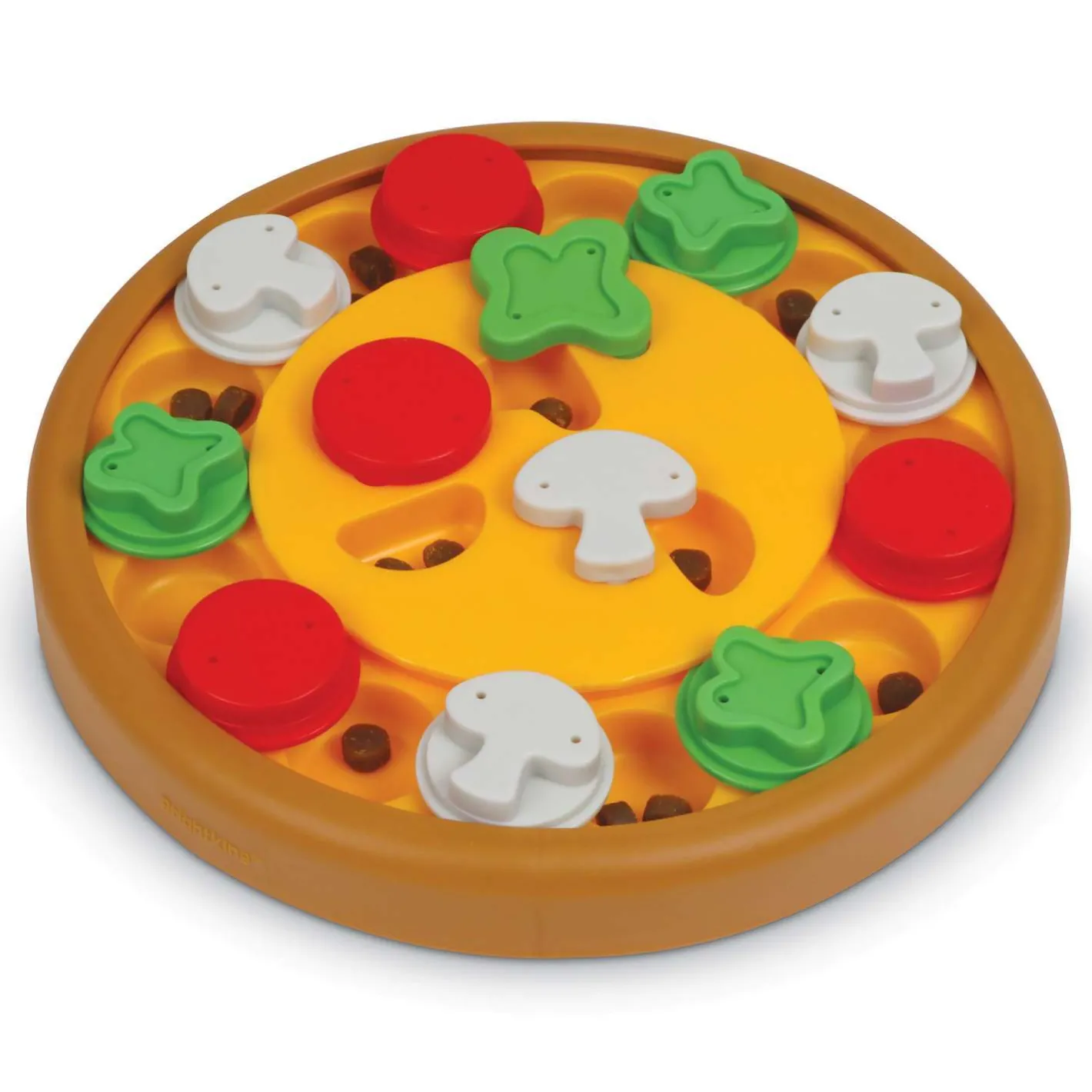 Brightkins Pizza Party! Interactive Dog Treat & Food Puzzle Toy Best
