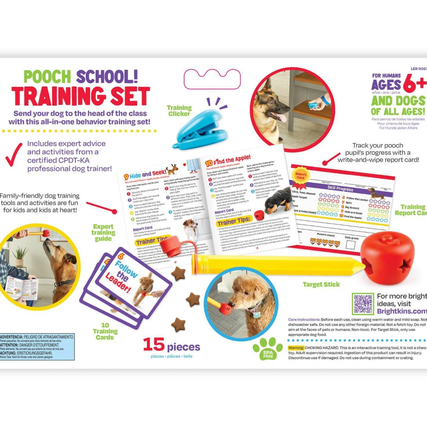 Brightkins Pooch School! Interactive Dog Training Set - Perfect for Puppies Best