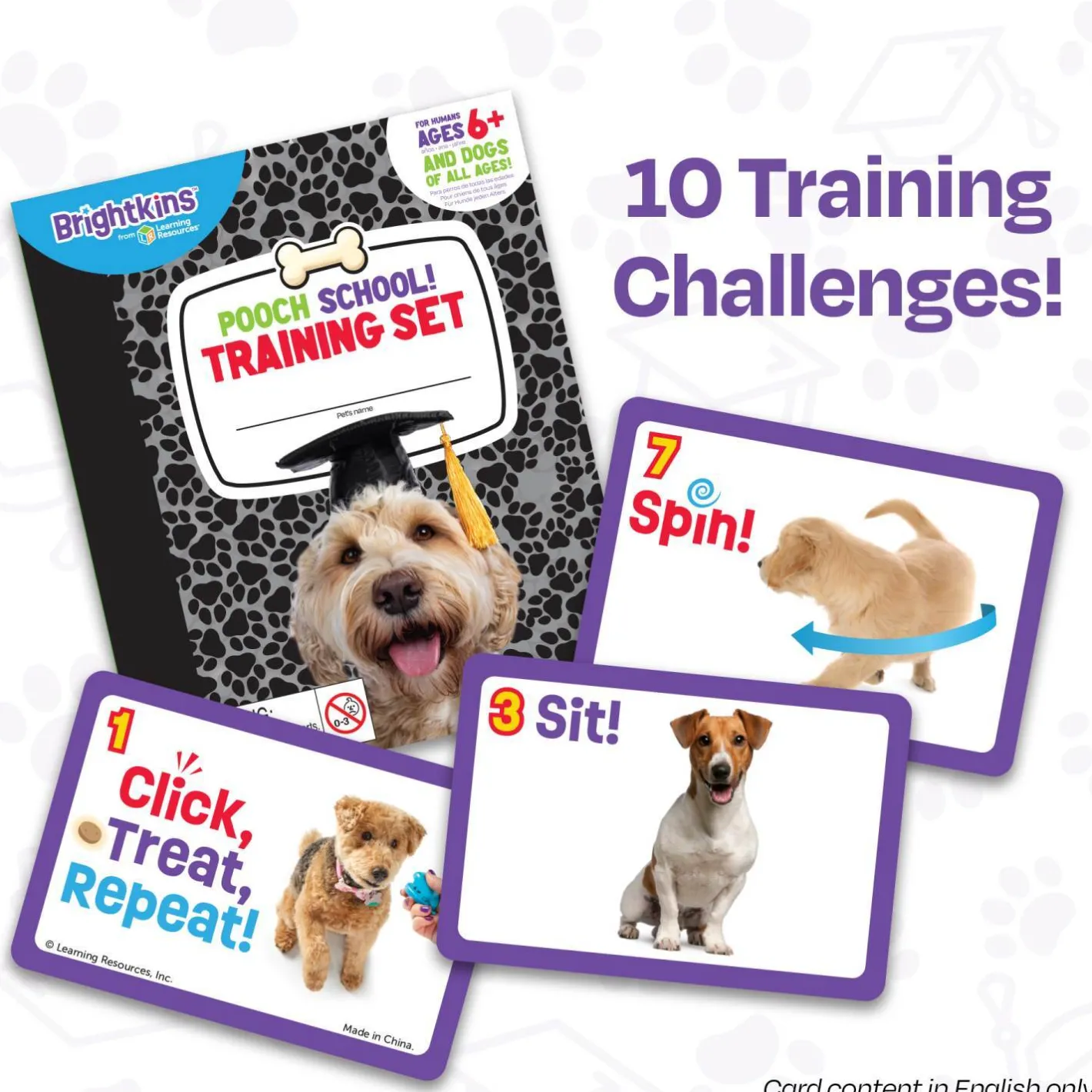 Brightkins Pooch School! Interactive Dog Training Set - Perfect for Puppies Best