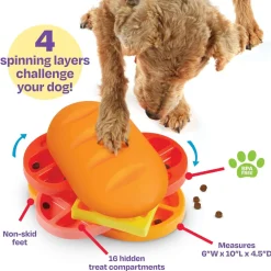 Brightkins Pupstrami Surprise! Interactive Dog Treat & Food Puzzle Toy Fashion