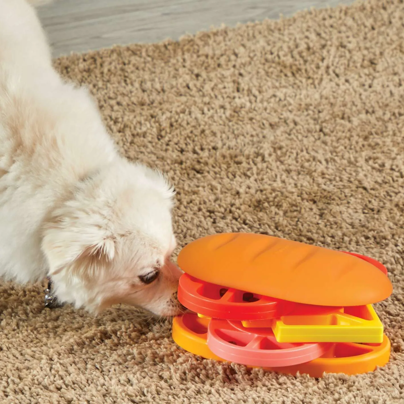 Brightkins Pupstrami Surprise! Interactive Dog Treat & Food Puzzle Toy Fashion