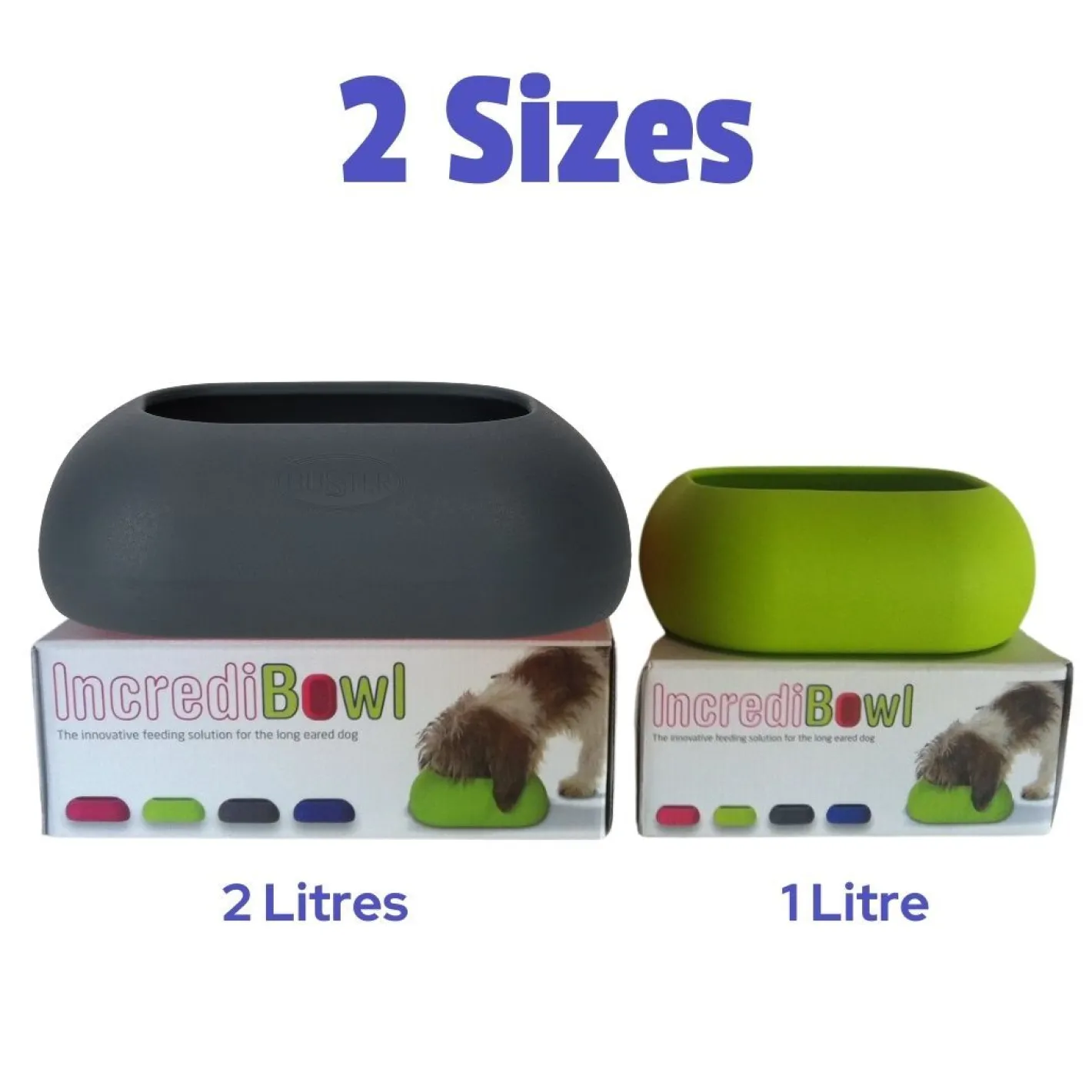 Buster IncrediBowl Wet and Dry Food Bowl for Long Eared Dogs - 2 Sizes Fashion