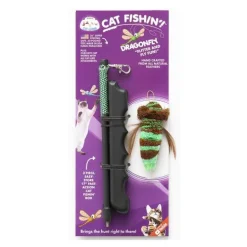 Cat Lures Cat Fishin' Rod Teaser Cat Toy - Dragonfly Online