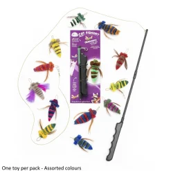 Cat Lures Cat Fishin' Rod Teaser Cat Toy - Dragonfly Online