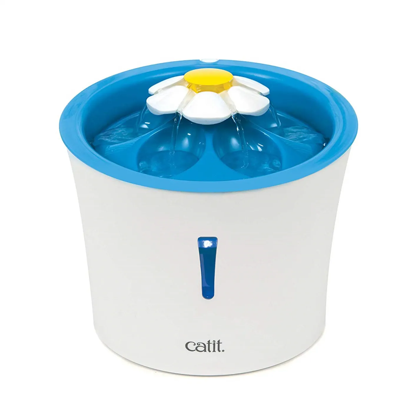 Catit 2.0 Blue LED Flower Water Fountain with Nightlight for Cats & Dogs - 3 litres Discount