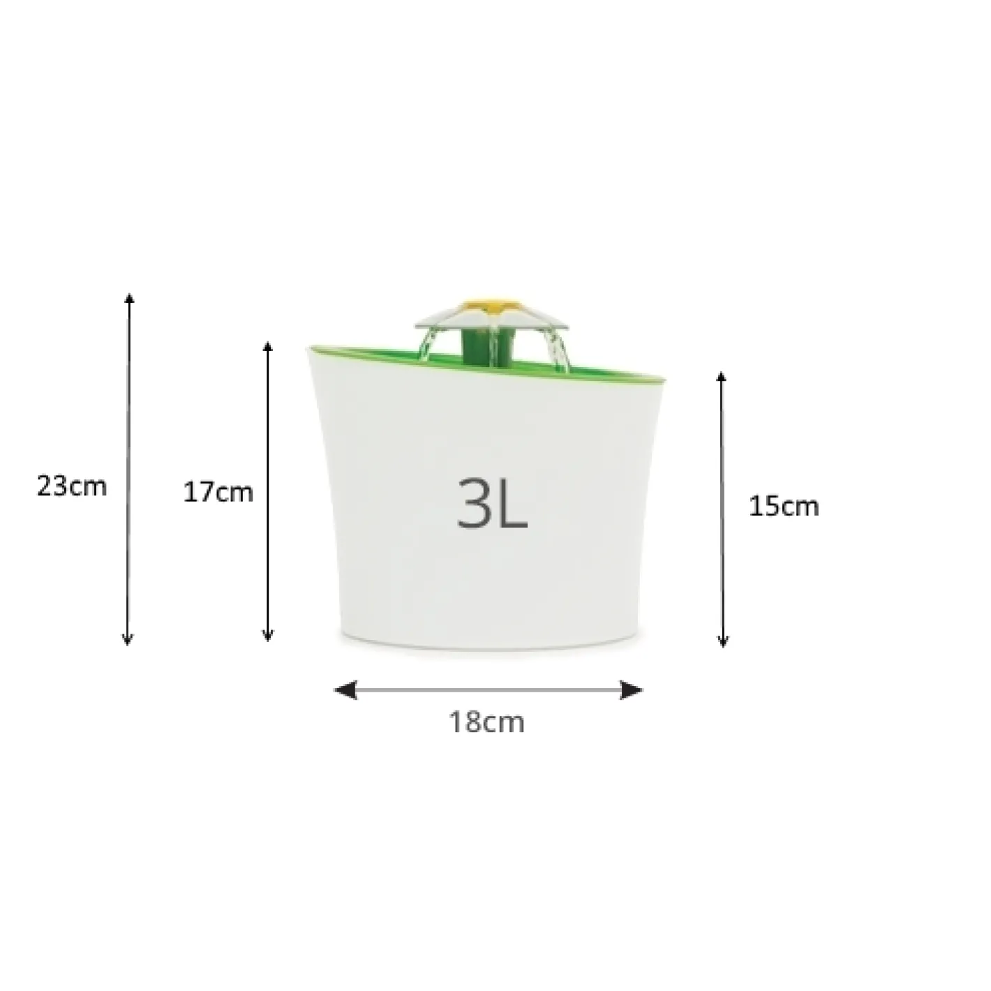 Catit 2.0 Flower Water Fountain for Cats & Dogs - 3 litres Fashion