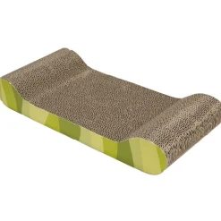 Catit Cardboard Cat Scratch Lounger "Jungle Stripe" Hot