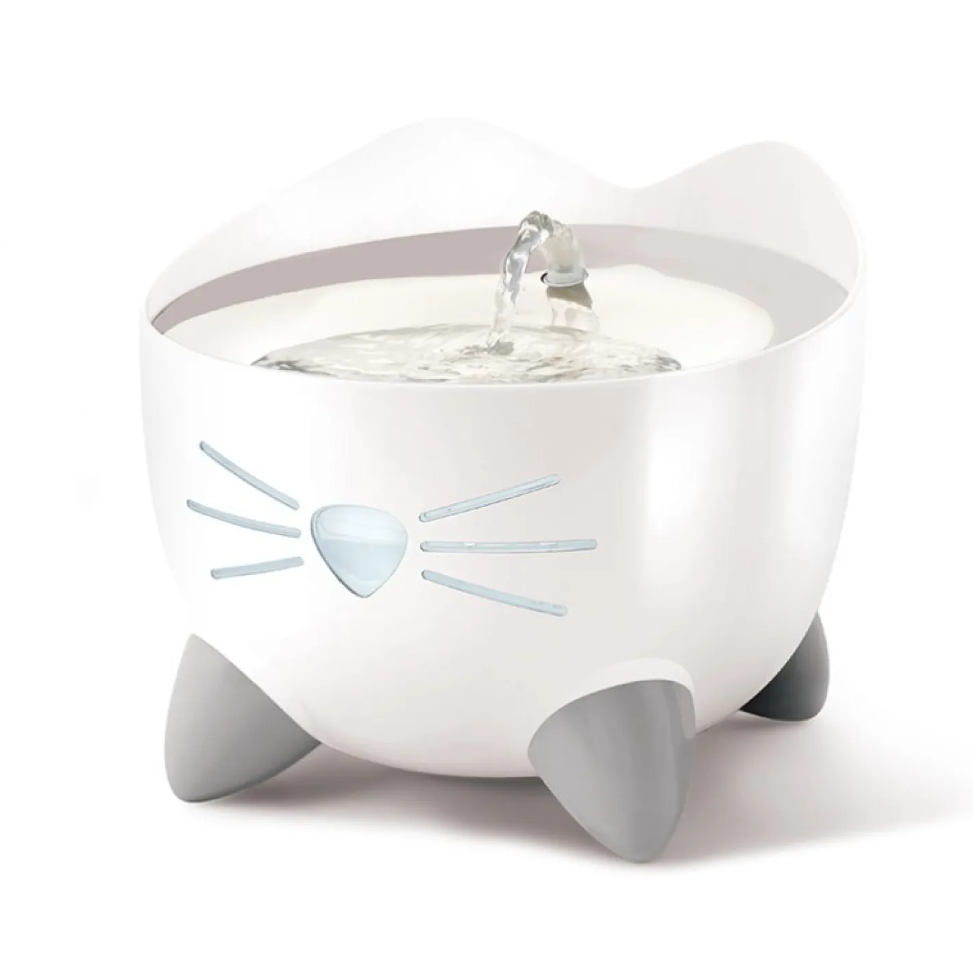 Catit Pixi Fountain with Refill Alert for Cats & Dogs - 2.5 Litres - Stainless Steel Best