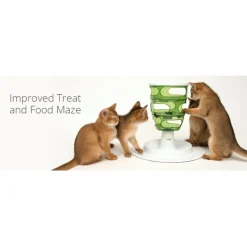 Catit Senses 2.0 Cat Food Tree - New & Improved Food Slow Food Maze Fashion