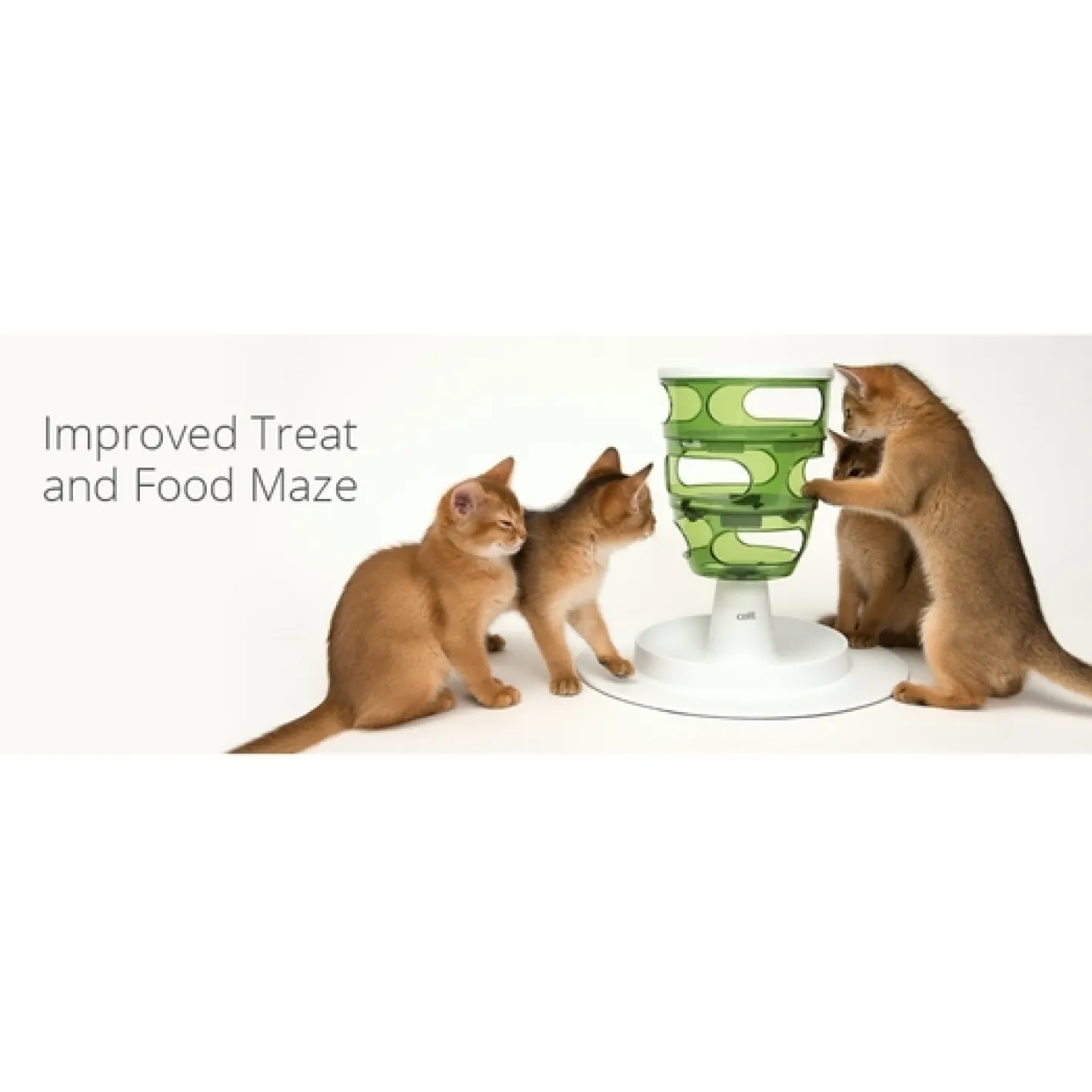 Catit Senses 2.0 Cat Food Tree - New & Improved Food Slow Food Maze Fashion