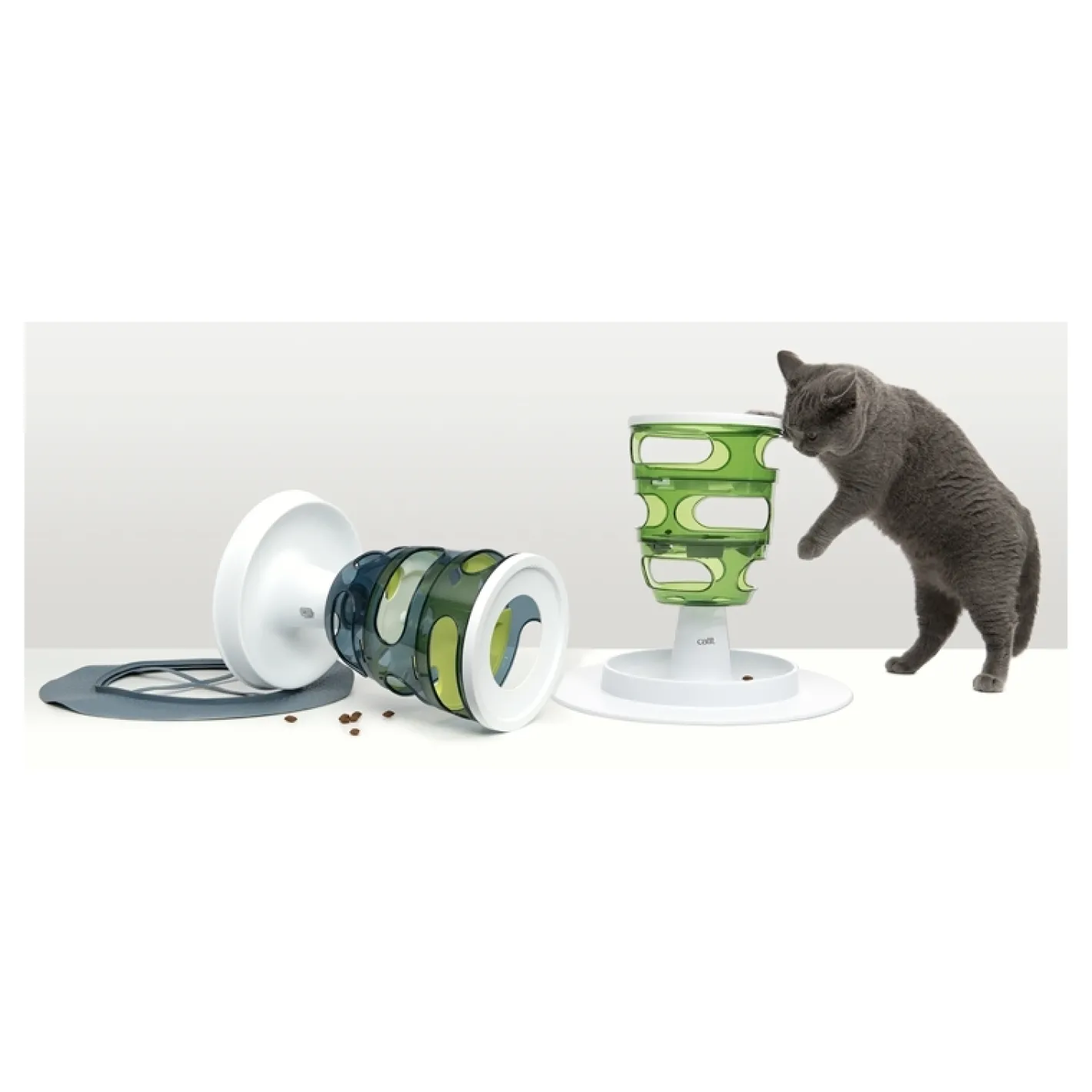 Catit Senses 2.0 Cat Food Tree - New & Improved Food Slow Food Maze Fashion
