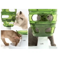 Catit Senses 2.0 Cat Food Tree - New & Improved Food Slow Food Maze Fashion