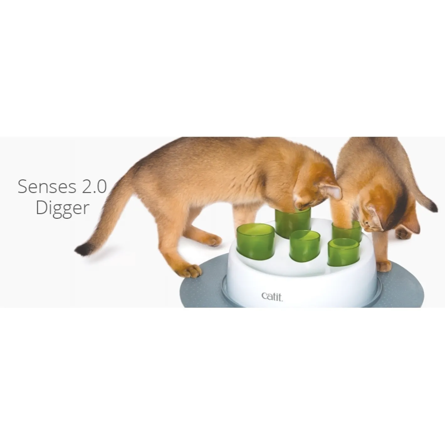 Catit Senses 2.0 Food Digger Interactive food Bowl for Cats New