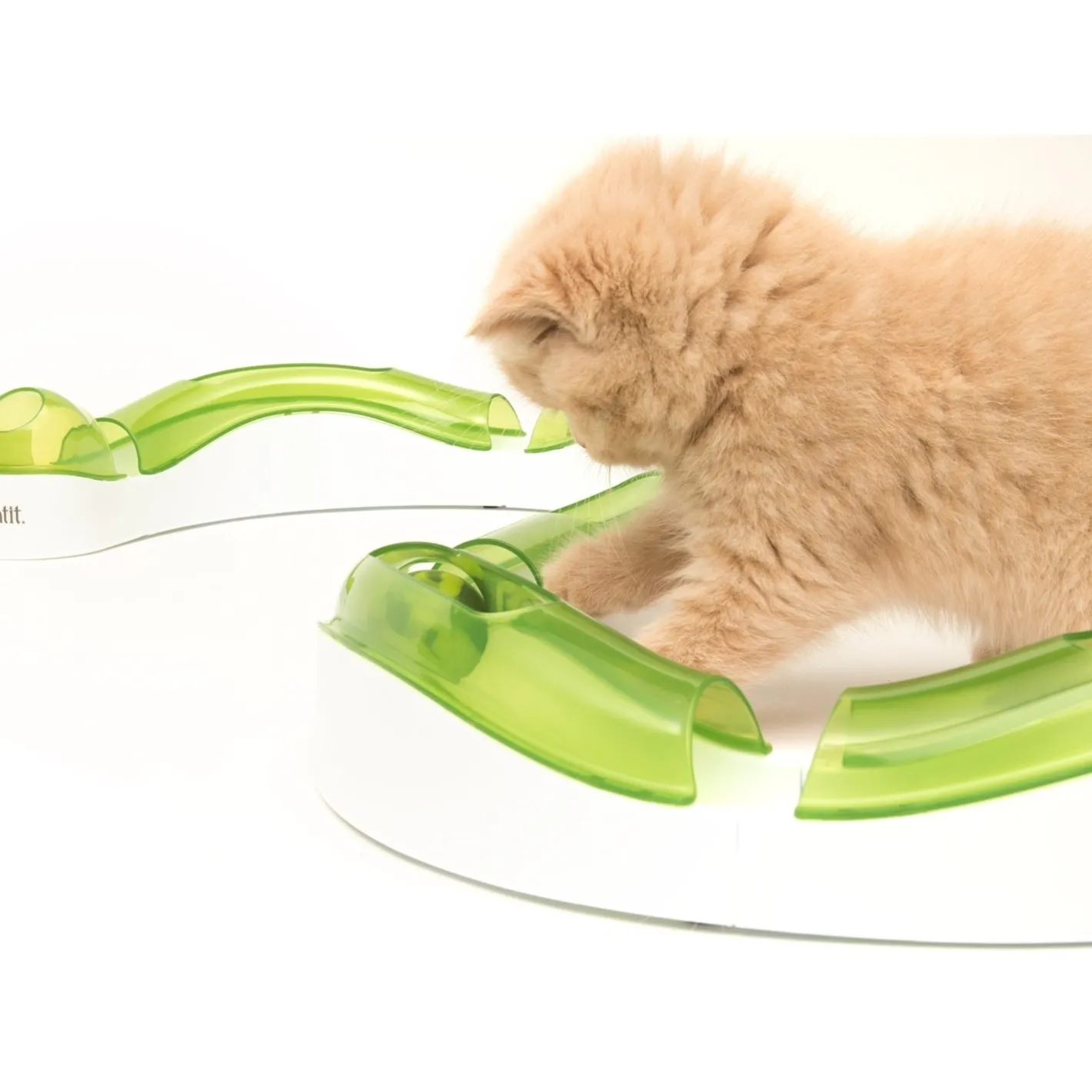 Catit Senses 2.0 Wave Circuit Interactive Ball Chaser Cat Toy Best