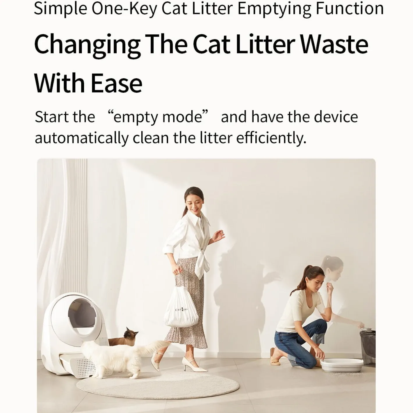 Catlink Scooper Self-Clean Smart Cat Litter Box - New Model Luxury PRO Outlet