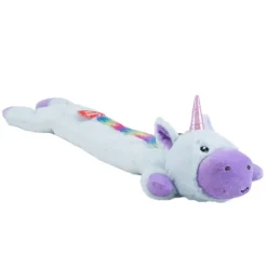 Charming Pet Longidudes Extra Long 75cm Plush Squeaker Dog Toy - Unicorn Hot