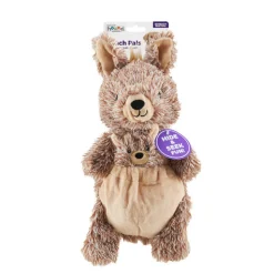 Charming Pet Pouch Pals Plush Dog Toy - Kangaroo with Baby Joey Best