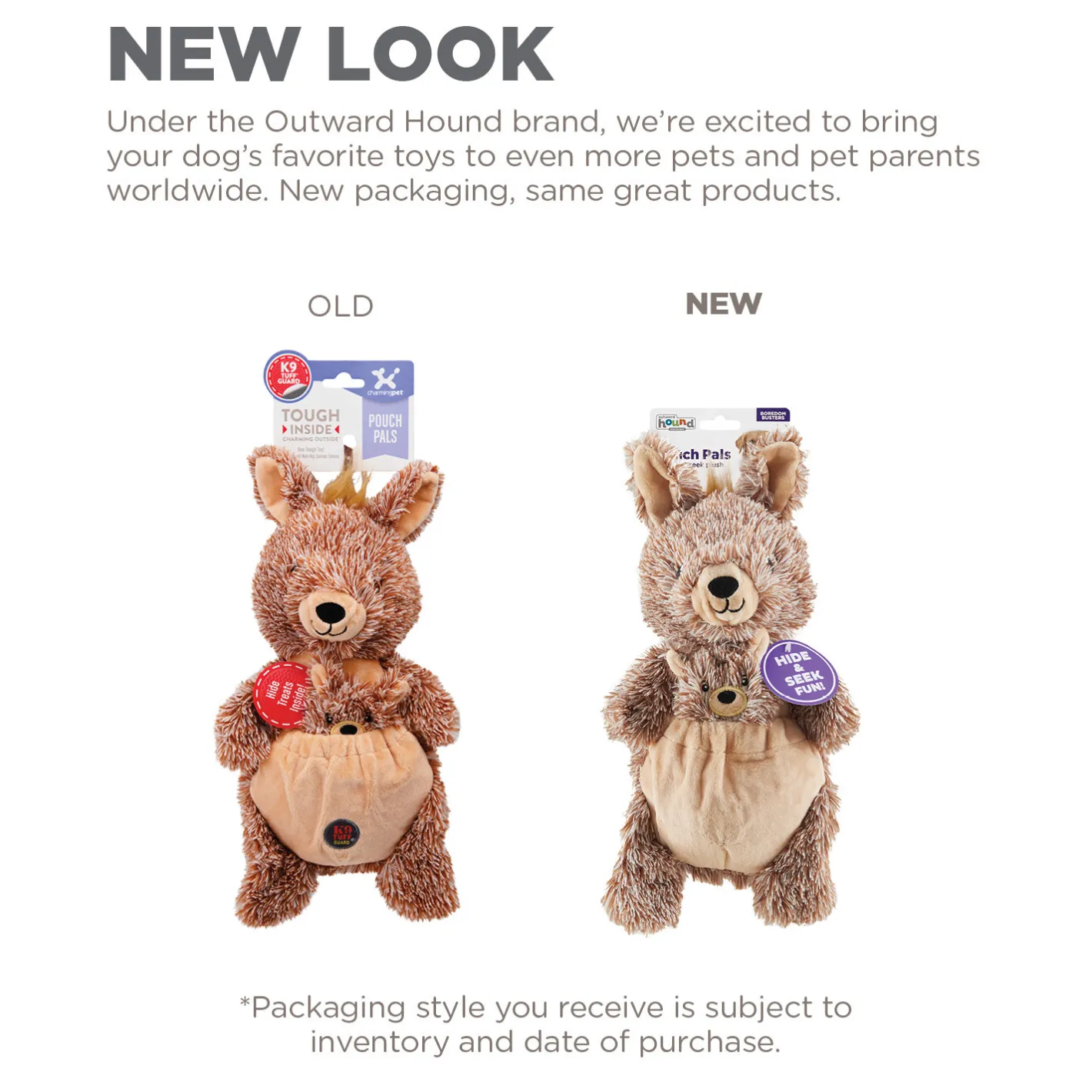 Charming Pet Pouch Pals Plush Dog Toy - Kangaroo with Baby Joey Best